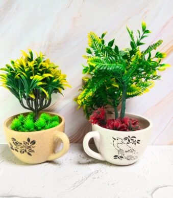 Cup Shape Ceramic Planter Pot - KC1005