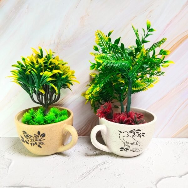 Cup Shape Ceramic Planter Pot - KC1005