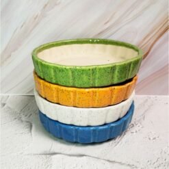 Line Bonsai Ceramic Planter Pot