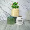 Tank Shape Ceramic Planters Pot