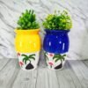 Kullhad Ceramic Multicolor Planters Pot