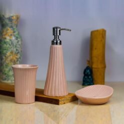 Elegant Look Khurja Ceramic Bathroom Set - KC2091