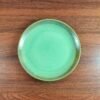 Natural Green Ceramic Serving Plate For Kitchen - DM1007