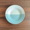 Dual Color Elegant Food Serving Ceramic Plates - DM1034