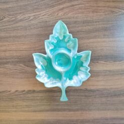 Leaf Design Decorative Ceramic Serving Plates - DM2034