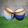 Multicolor Round Bowl Shape Ceramic Planter Pots - KC1381