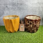 Khurja Pottery Ceramic Cut Gamla For Garden Decor