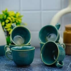 Premium Quality Khurja Pottery Ceramic Coffee Mugs - DP1052