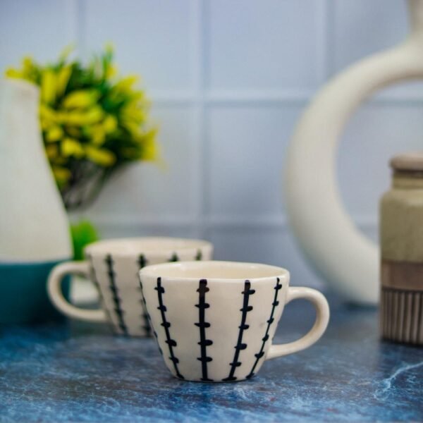 Ceramic Coffee Tea Mugs by Khurja Pottery - DP1067