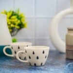 Modern Design Khurja Pottery Ceramic Tea Cups - DP1068