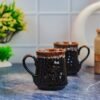 Glossy Khurja Pottery Ceramic Coffee Mug - DP1096