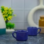 Small Khurja Pottery Ceramic Tea Cups - DP1127