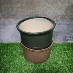Glossy Finish Ceramic Planters Pot - KC1414