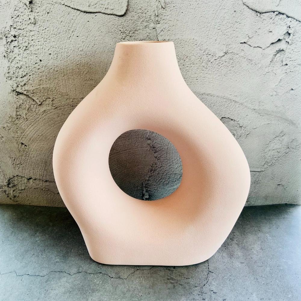 Modern Style Ceramic Flower Vase - KAJ104