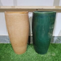 Large Outdoor Khurja Ceramic Planters - KC1501