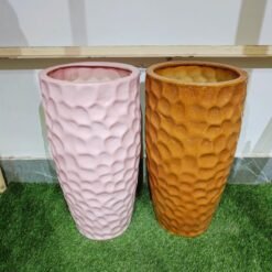 Pipe Large Khurja Ceramic Pots - KC1533