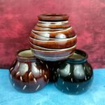 glossy-round-khurja-pottery-ceramic-planters-pot-sk1023