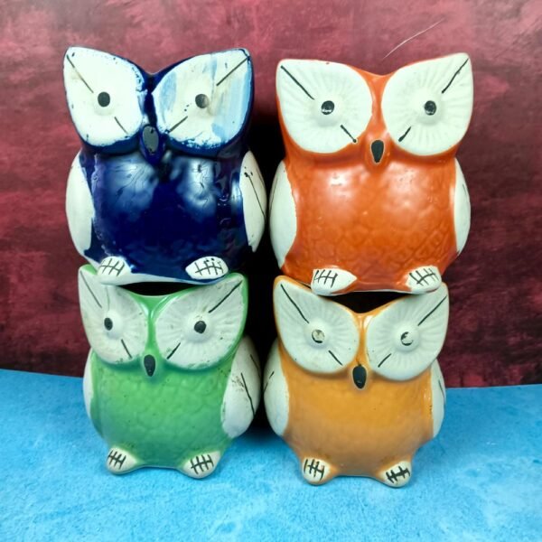 owl-shape-khurja-ceramic-indoor-planter-pots-SK1116