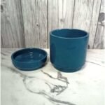 multicolor-khurja-ceramic-indoor-pots-with-plate-kc8041-2