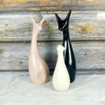 DPAARA Deer Family Set of 3 Ceramic Figurine Showpiece - Image 2