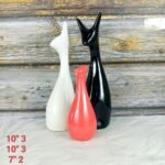 DPAARA Deer Family Set of 3 Ceramic Figurine Showpiece - Image 3