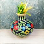 DPAARA Multicolor Flower Painting Flower Vase-DRH1031