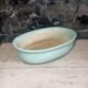 Khurja Pottery Oval Shape Ceramic Bonsai Pots-DRH1130