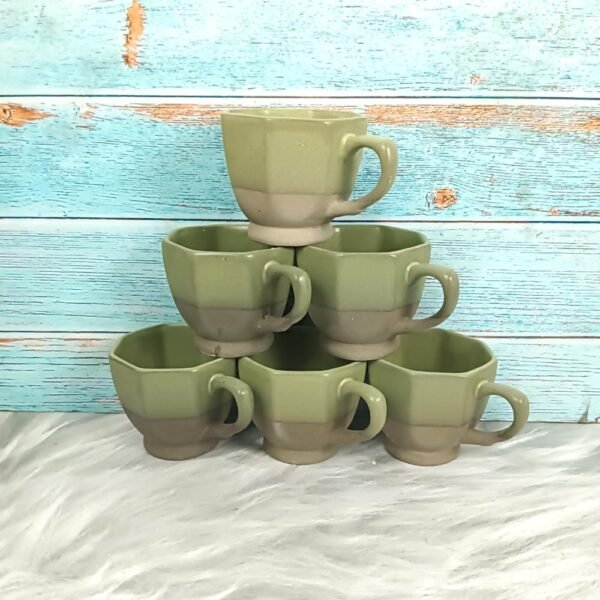 Khurja Pottery Handmade Drinkware Ceramic Cups-DP4342