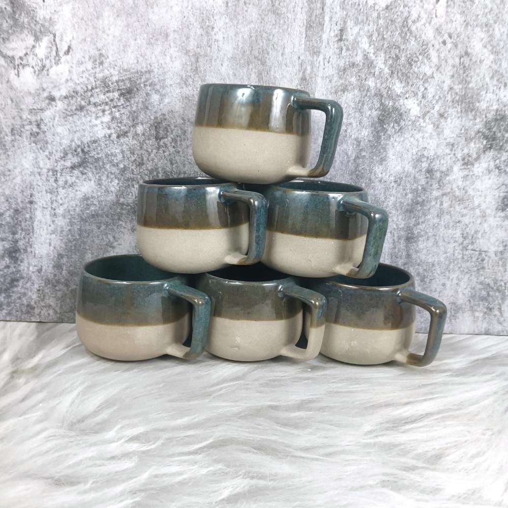 DPAARA Rustic Handmade Ceramic Cups-DP4360