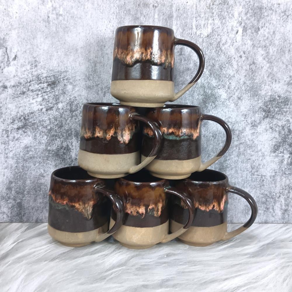 DPAARA Multi Glaze Wholesale Ceramic Mugs-DP4372