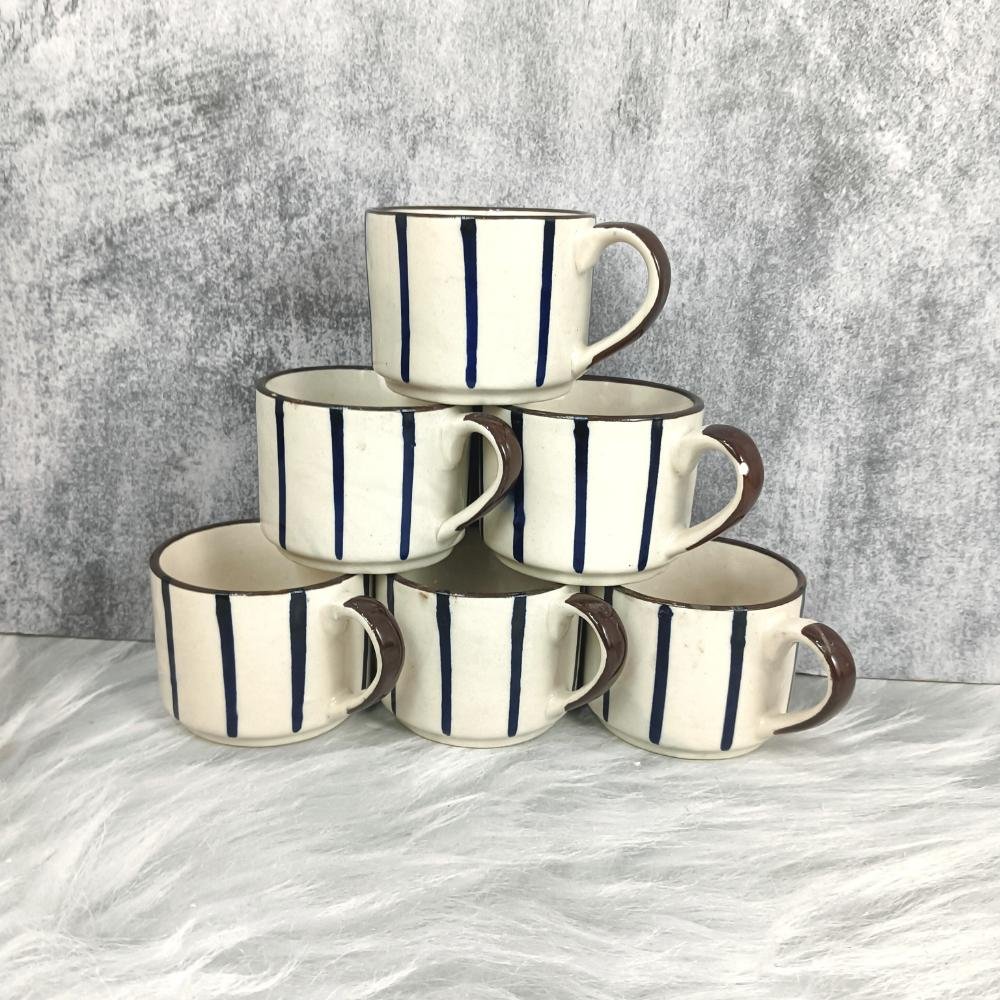 DPAARA Wholesale Khurja Pottery Ceramic Cups-DP4403