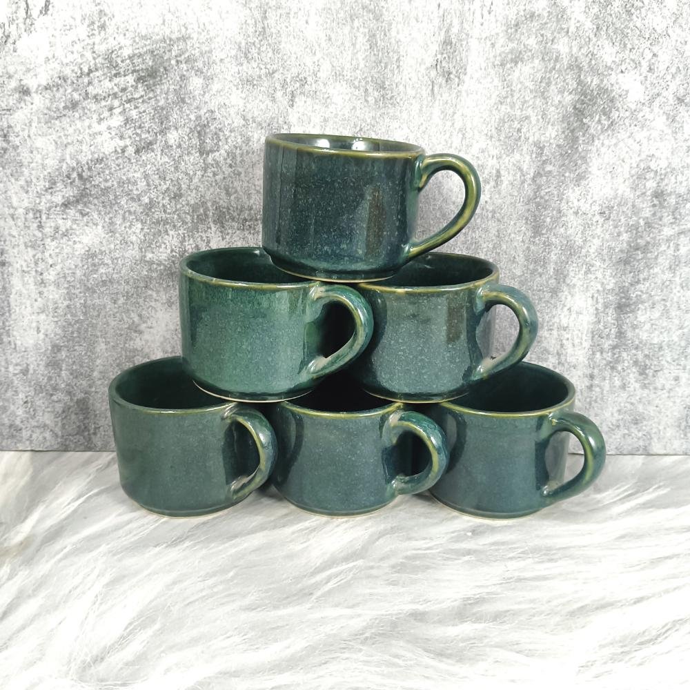 DPAARA Glossy Finish Ceramic Cups - DP4407