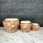 dpaara-wooden-shape-ceramic-pot-set-of-3pc-sk1186