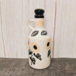 handpainted-leaf-design-ceramic-container-bottle-MD5046