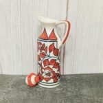handpainted-khurja-pottery-ceramic-oil-container-bottle-MD5049