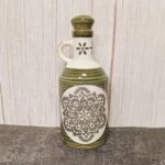 khurja-pottery-handpainted-ceramic-oil-container-bottle-MD5052