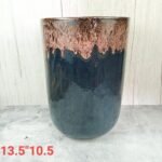 Khurja Ceramic Outdoor Ceramic Planters Pot-SK6014