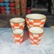 Khurja Pottery Wholesale Bucket Shape Balti set of 4pc-SK6029