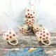 Floral Design Khurja Ceramic Tea Coffee Cup-CC1092