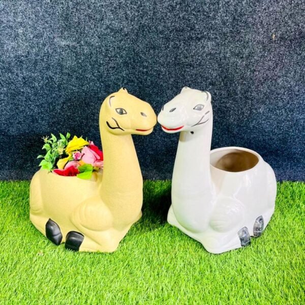 Khurja Ceramic Indoor Ceramic Planters Pot-RH1249