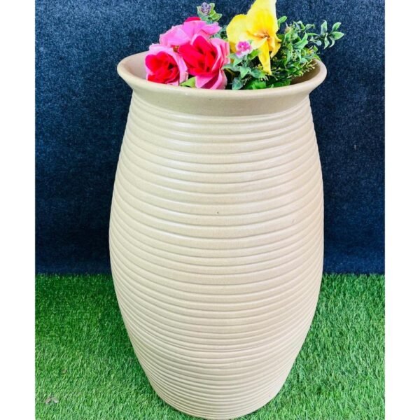 Khurja Pottery Large Outdoor Ceramic Planter Pots-RH1257