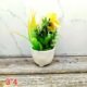 White Khurja Ceramic Succulent Planters-AA7015