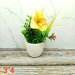 White Khurja Ceramic Succulent Planters-AA7031