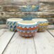 Multicolor Handpainted Bowl Ceramic Pots-AA7115
