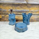 Wood Design Ceramic Bathroom Sets-MD1008