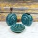 Sheep Design Green Ceramic Bathroom Sets-MD1014