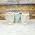 Khurja Pottery face Ceramic Flower Vase-MD1510