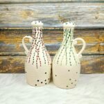 Multicolor Handpainted Ceramic Bottles-MD1520