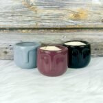 face Design Ceramic Succulent Planters Pot-ST8505