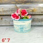 Half Pipe Shape Ceramic Bonsai Planters-ST8530